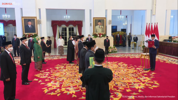 Sekretariat Kabinet Republik Indonesia | President Jokowi Inaugurates ...