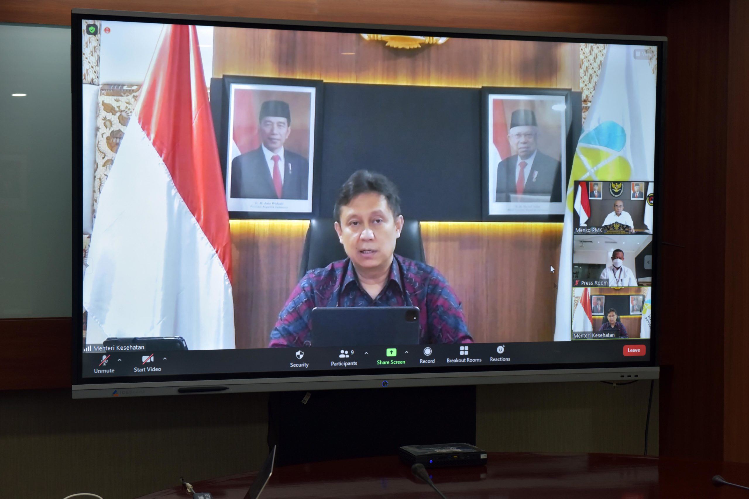 Sekretariat Kabinet Republik Indonesia | Health Minister Ensures ...