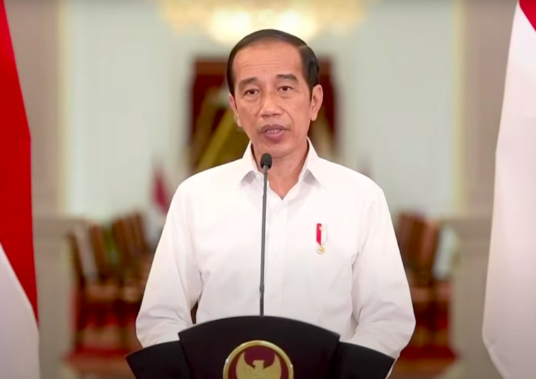 Jokowi Kemeja Putih