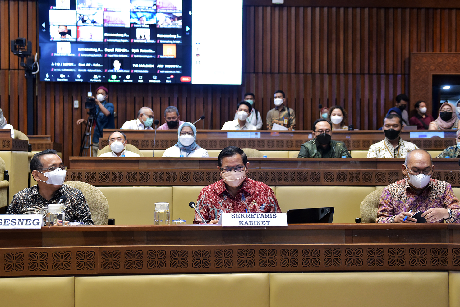 Sekretariat Kabinet Republik Indonesia Rapat Kerja Sekretariat