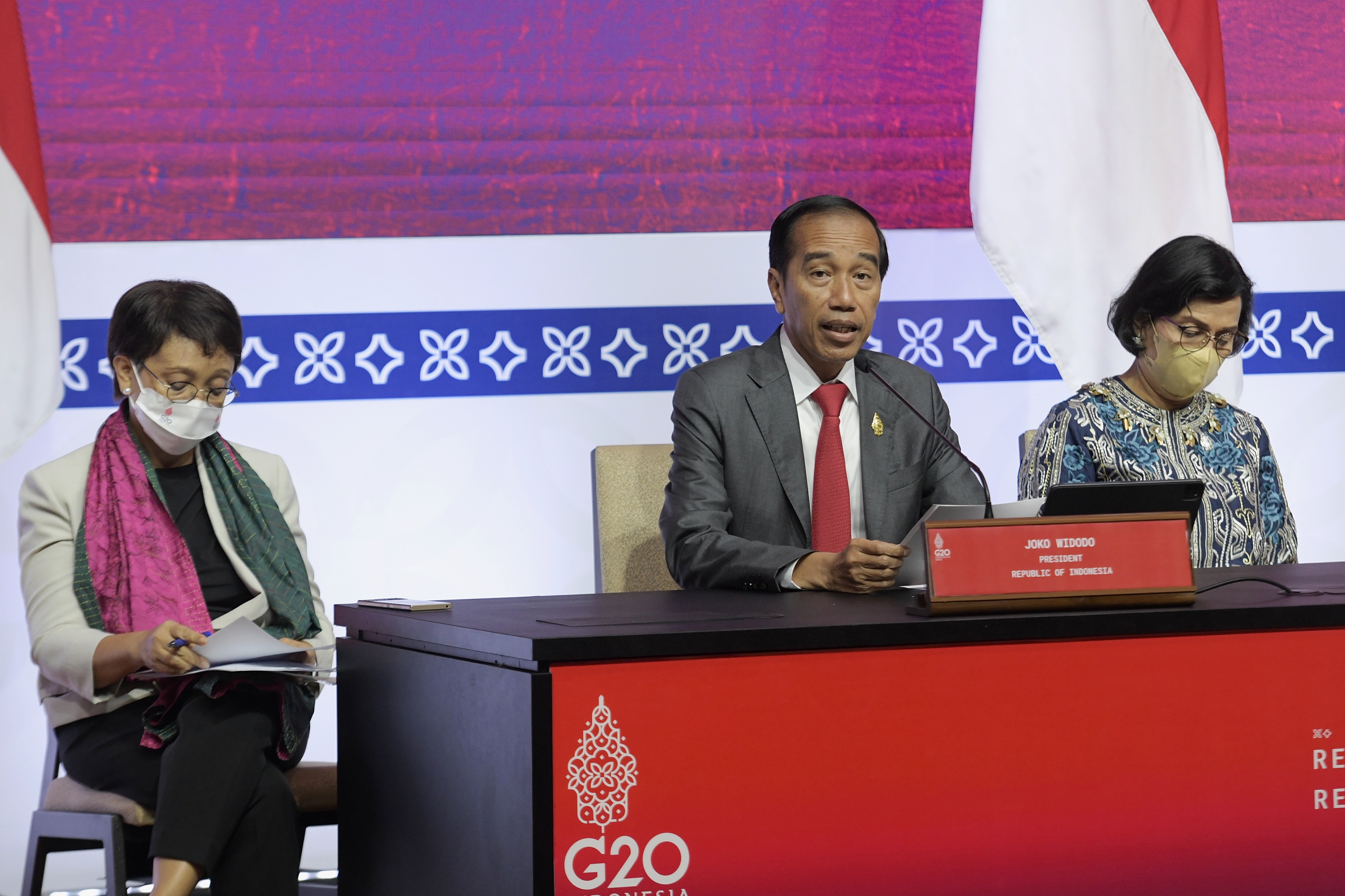 KTT G-20 Hasilkan Dokumen 'Bali Leaders Declaration' Berisi 52 Poin