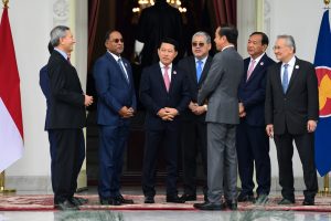 Presiden menerima Menlu ASEAN dan Sekjen ASEAN