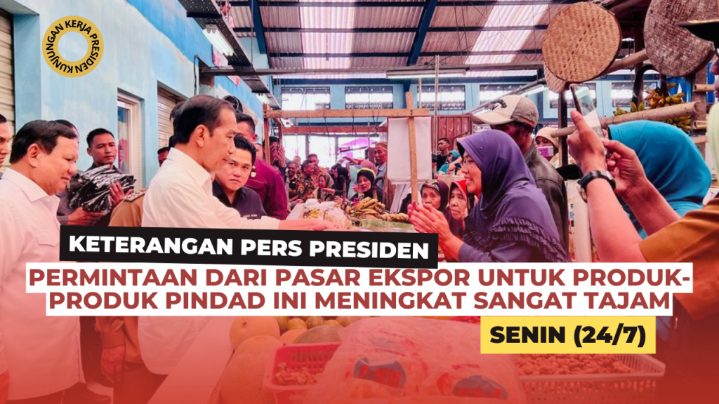 Sekretariat Kabinet Republik Indonesia Keterangan Pers Presiden Jokowi Saat Kunjungi Pasar Sekretariat Kabinet Republik Indonesia Keterangan Pers Presiden Jokowi Saat Kunjungi Pasar