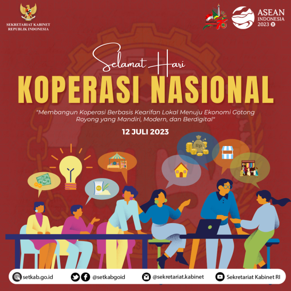 Sekretariat Kabinet Republik Indonesia | Hari Koperasi Nasional ...