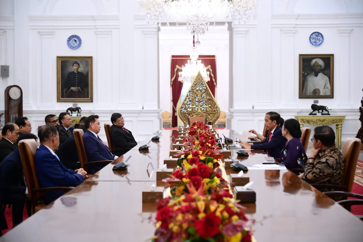 Sekretariat Kabinet Republik Indonesia | President Jokowi Receives ...