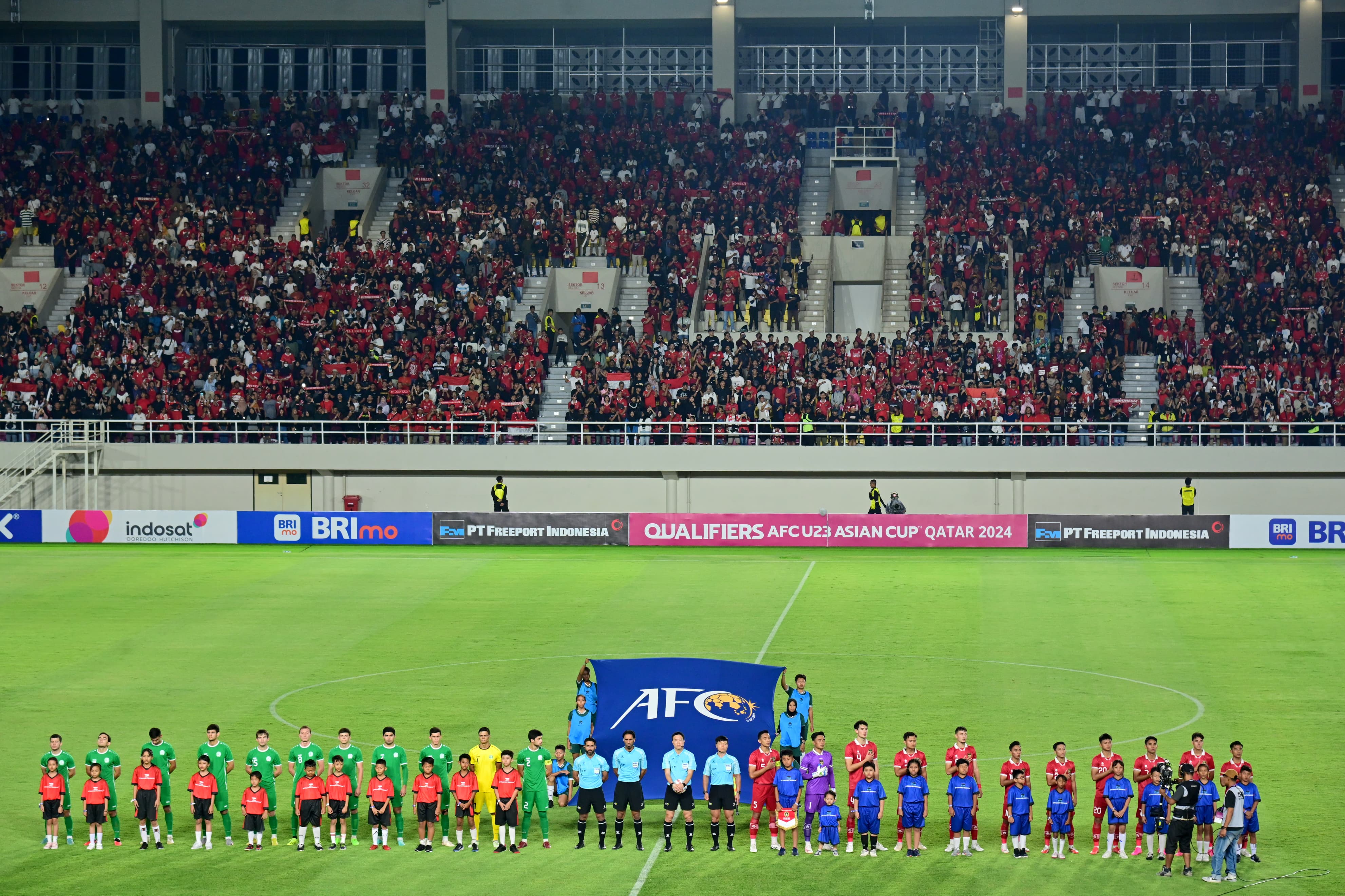 Sekretariat Kabinet Republik Indonesia Kalahkan Turkmenistan Timnas Sepak Bola U23 Indonesia 0629