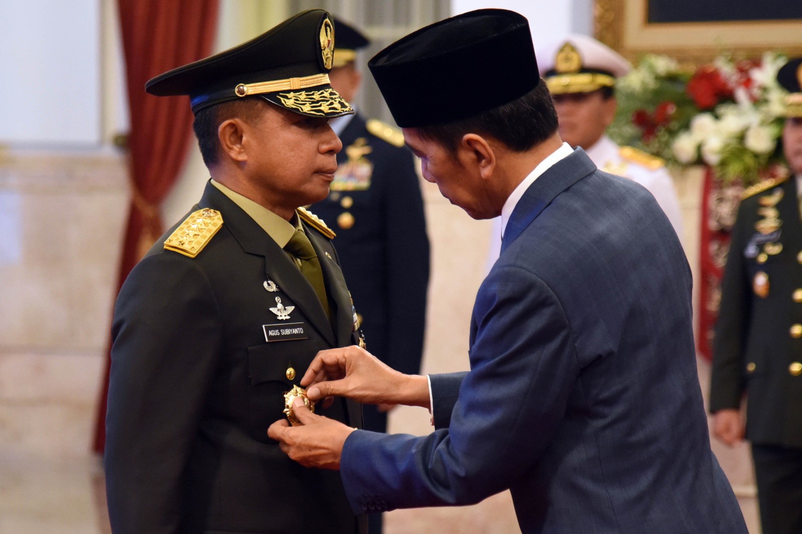 Sekretariat Kabinet Republik Indonesia Presiden Jokowi Lantik Agus Subiyanto Jadi Ksad 9703