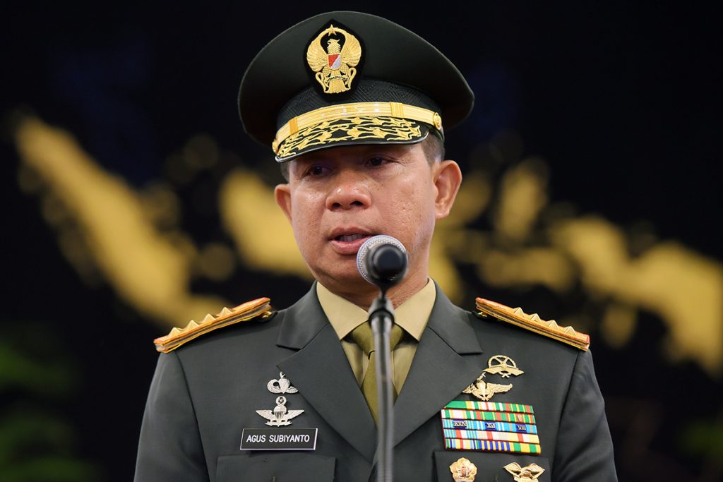 Sekretariat Kabinet Republik Indonesia Dilantik Jadi Panglima Tni