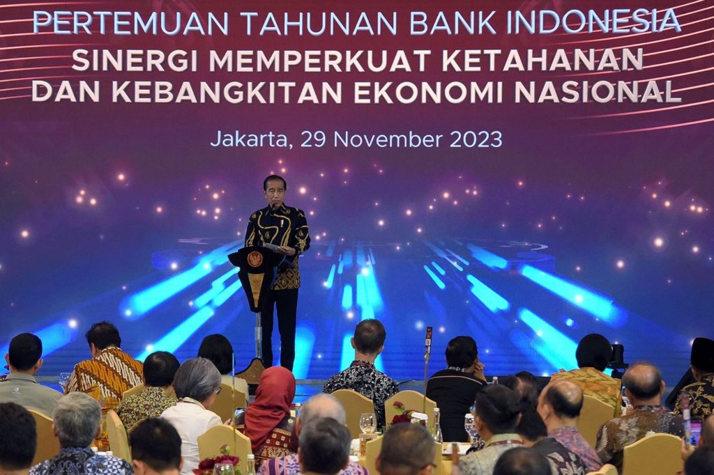 Sekretariat Kabinet Republik Indonesia | Pertemuan Tahunan Bank