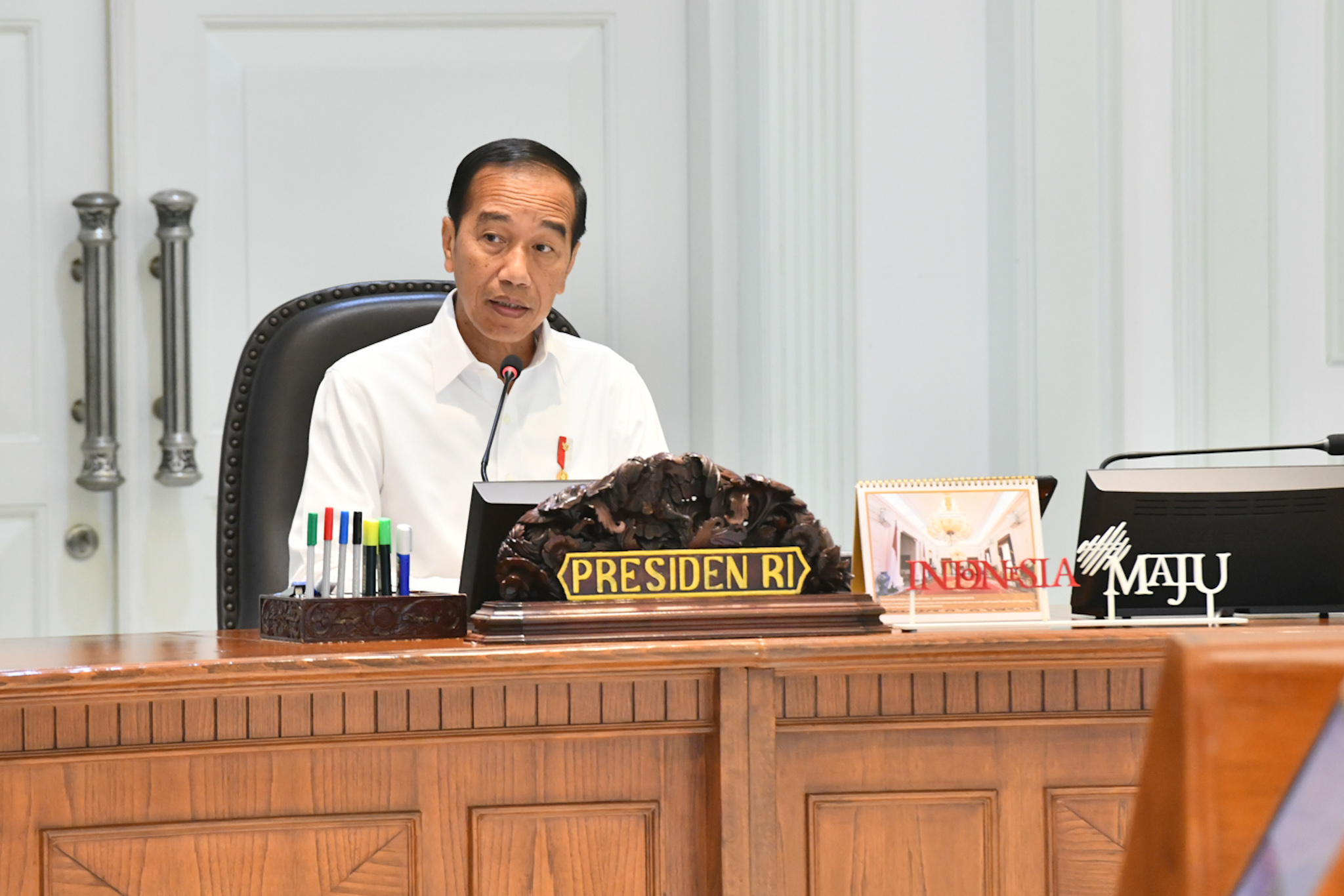 Sekretariat Kabinet Republik Indonesia | Rapat Terbatas Terkait Rencana ...