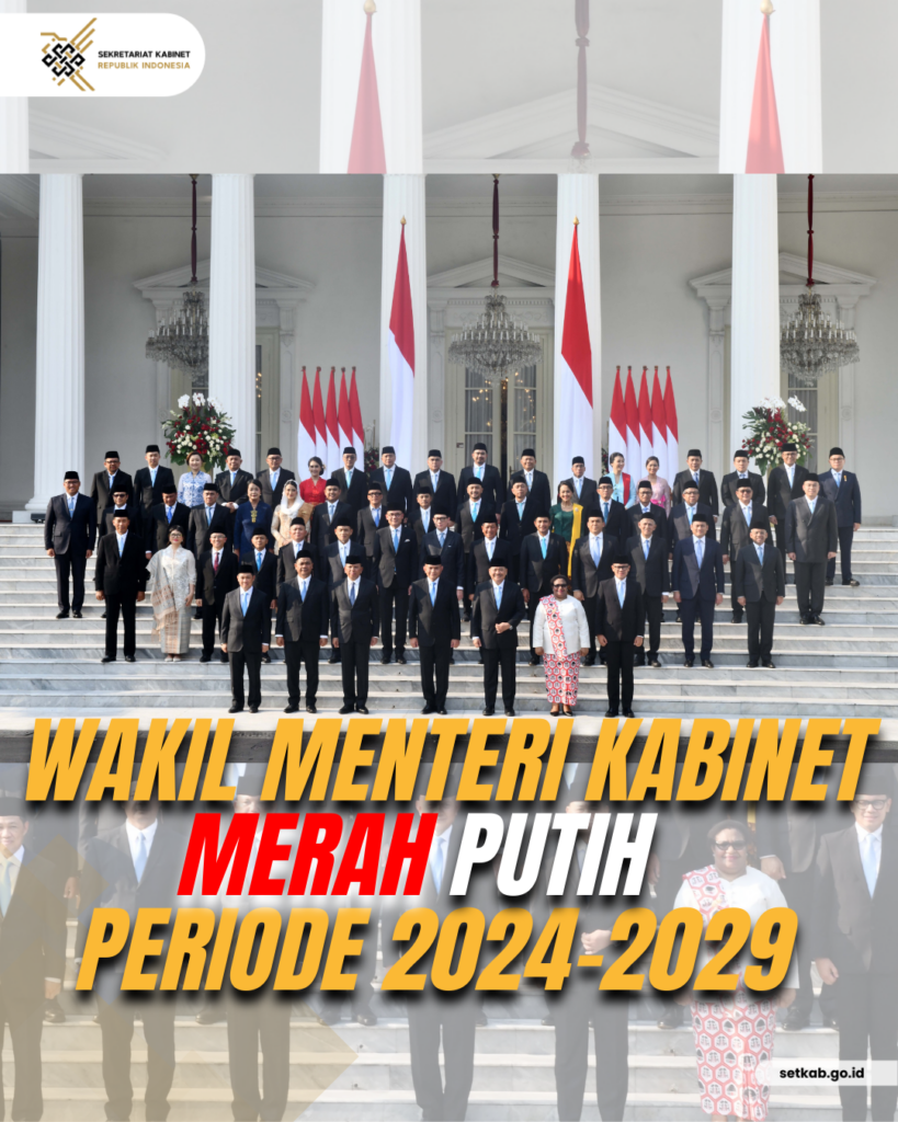 Sekretariat Kabinet Republik Indonesia Wakil Menteri Kabinet Merah