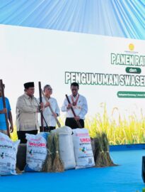 Indonesia mencatatkan tonggak sejarah baru dalam pembangunan nasional melalui capaian swasembada pangan tahun 2025.