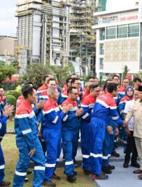 Presiden Prabowo Subianto menegaskan pentingnya membangun bangsa yang percaya diri dan bangga terhadap kemampuan bangsa sendiri pada sambutannya dalam peresmian infrastruktur energi terintegrasi Pertamina Refinery Development Master Plan (RDMP) Balikpapan, Senin, 12 Januari 2026.