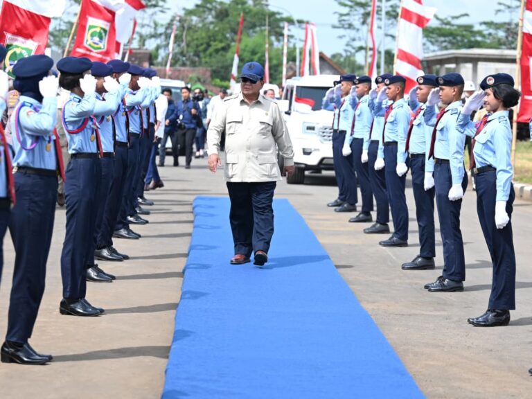 Presiden Prabowo Subianto meresmikan SMA Taruna Nusantara Kampus Malang yang berlokasi di Kabupaten Malang, Provinsi Jawa Timur, pada Selasa, 13 Januari 2026.