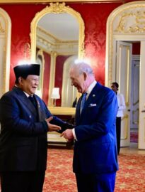 Presiden Republik Indonesia Prabowo Subianto menghadiri Pertemuan Filantropi Konservasi Gajah Peusangan yang digelar di Lancaster House, London, pada Rabu, 21 Januari 2026.