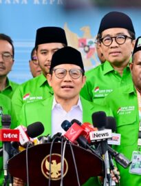 Presiden Prabowo menerima jajaran pengurus Dewan Pengurus Pusat (DPP) Partai Kebangkitan Bangsa (PKB) dalam sebuah pertemuan di Istana Merdeka Jakarta, pada Rabu, 4 Februari 2026.