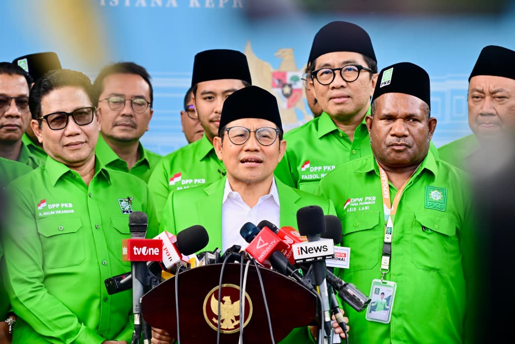 Presiden Prabowo menerima jajaran pengurus Dewan Pengurus Pusat (DPP) Partai Kebangkitan Bangsa (PKB) dalam sebuah pertemuan di Istana Merdeka Jakarta, pada Rabu, 4 Februari 2026.