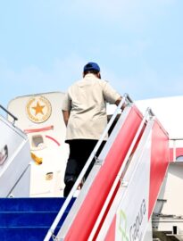 Presiden Prabowo Subianto bertolak menuju Medan, Provinsi Sumatra Utara pada Jumat, 20 Maret 2026 guna melakukan kunjungan kerja.