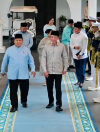 Presiden Prabowo Subianto menerima  di Istana Kepresidenan Jakarta, pada Sabtu, 21 Maret 2026.