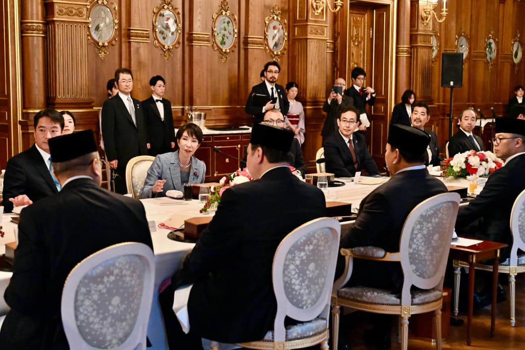 Presiden Republik Indonesia Prabowo Subianto dan Perdana Menteri (PM) Jepang Sanae Takaichi melaksanakan pertemuan bilateral di Istana Akasaka, Tokyo, pada Selasa, 31 Maret 2026.