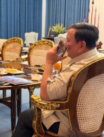 Presiden Prabowo Subianto menerima sambungan telepon dari Perdana Menteri Australia Anthony Albanese pada Selasa sore, 21 April 2026.