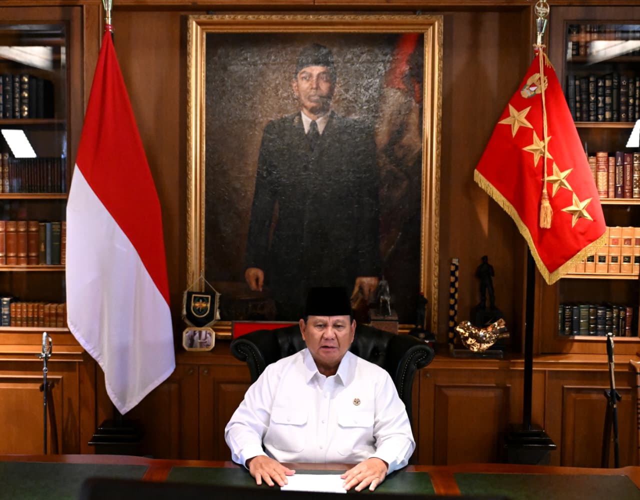 Presiden Prabowo Subianto menyampaikan ucapan selamat kepada seluruh umat Buddha yang memperingati Hari Raya Waisak 2570 Buddhist Era pada Minggu, 31 Mei 2026.
