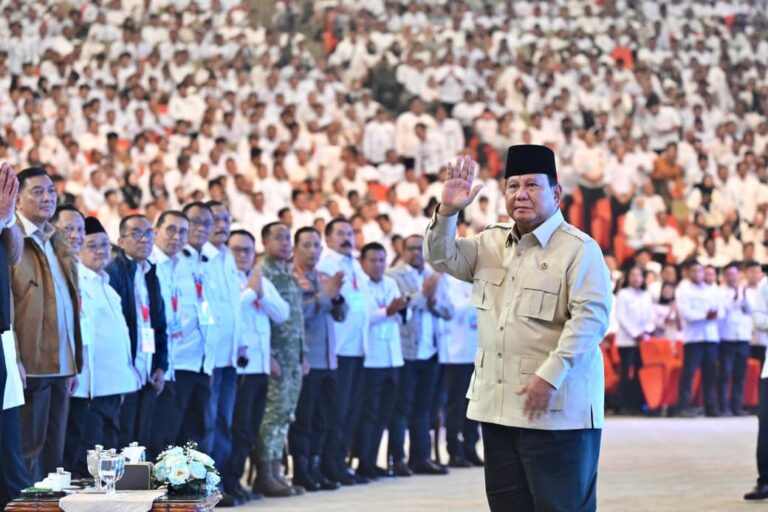 Presiden Prabowo menghadiri acara Building Indonesia's Future Generations Through Nutrition yang diselenggarakan di Sentul International Convention Center (SICC), Kabupaten Bogor, Provinsi Jawa Barat, pada Rabu, 3 Juni 2026.