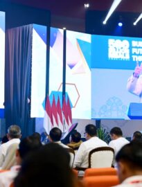 Presiden Prabowo memberikan sambutan pada acara ‘Building Indonesia's Future Generations Through Nutrition’ yang diselenggarakan di Sentul International Convention Center (SICC), Kabupaten Bogor, Provinsi Jawa Barat, pada Rabu, 3 Juni 2026.