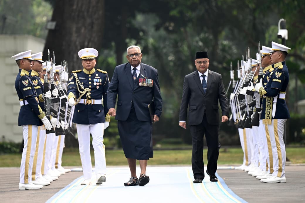 Para duta besar negara sahabat menyerahkan surat kepercayaan kepada Presiden Prabowo Subianto di Istana Merdeka, Jakarta, pada Selasa, 9 Juni 2026.