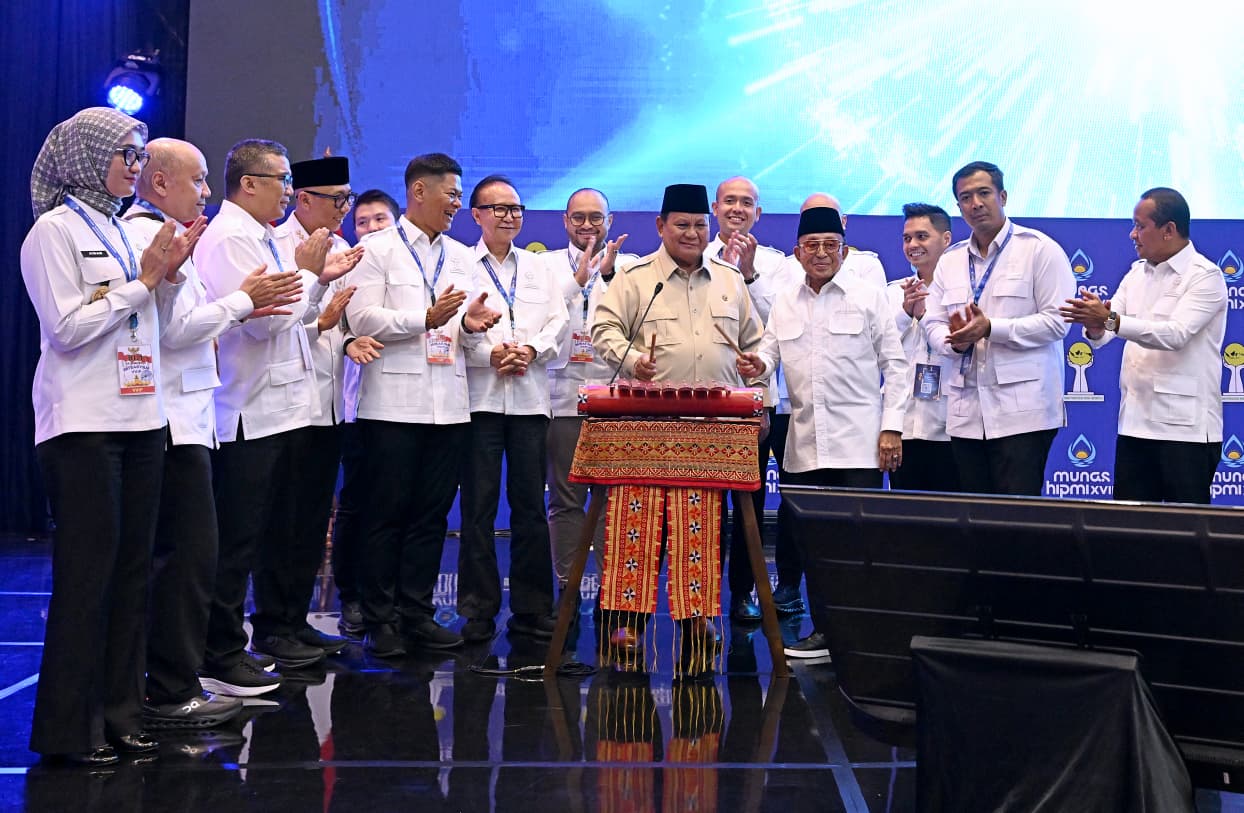 Presiden Prabowo Subianto secara resmi membuka Musyawarah Nasional (Munas) XVIII Himpunan Pengusaha Muda Indonesia (HIPMI) yang digelar di Kota Bandar Lampung, Provinsi Lampung, pada Rabu, 10 Juni 2026. 