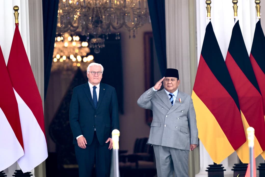Presiden Republik Federal Jerman, Frank-Walter Steinmeier melakukan kunjungan kenegaraannya ke Indonesia pada Senin, 15 Juni 2026.