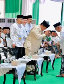 Presiden Prabowo menghadiri Penutupan Musyawarah Nasional (Munas) Alim Ulama dan Konferensi Besar (Konbes) Nahdlatul Ulama (NU) 2026 yang diselenggarakan di Institut Agama Islam (IAI) Syaichona Mohammad Cholil, Kabupaten Bangkalan, Jawa Timur, pada Selasa, 23 Juni 2026.