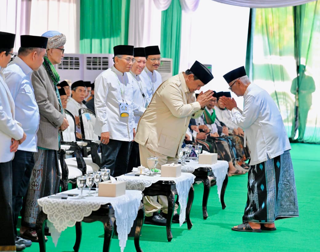 Presiden Prabowo menghadiri Penutupan Musyawarah Nasional (Munas) Alim Ulama dan Konferensi Besar (Konbes) Nahdlatul Ulama (NU) 2026 yang diselenggarakan di Institut Agama Islam (IAI) Syaichona Mohammad Cholil, Kabupaten Bangkalan, Jawa Timur, pada Selasa, 23 Juni 2026.