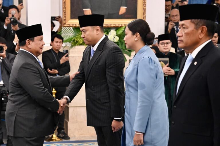 Presiden Prabowo Subianto secara resmi melantik Sudaryono sebagai Kepala Badan Gizi Nasional (BGN) di Istana Negara, Jakarta, pada Rabu, 22 Juli 2026.